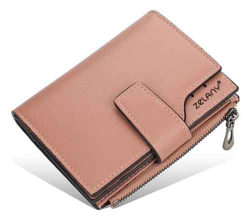 Juvenil Y Excelente Cartera, Monedero De Dama,multifunción