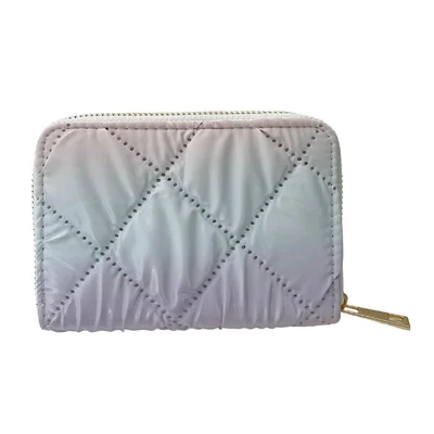 Cartera Capitonado Efecto Degradado Multicolor