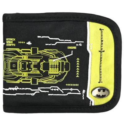 Cartera Con Monedero Infantil Batman.