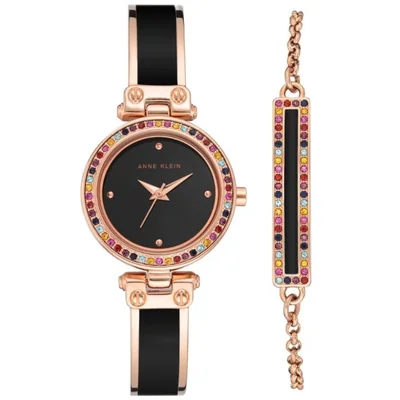 Set Reloj Anne Klein para Mujer Ak3974Stbk