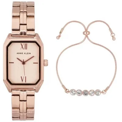 Set Reloj Anne Klein para Mujer Ak3774Rgrgst
