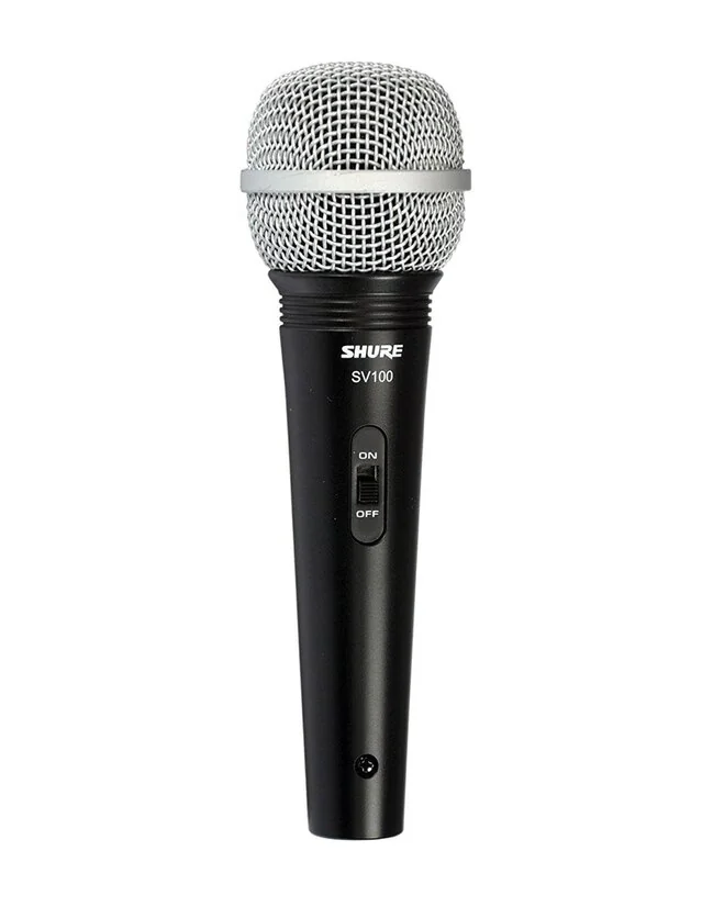Micrófono básico alámbrico Shure sv100