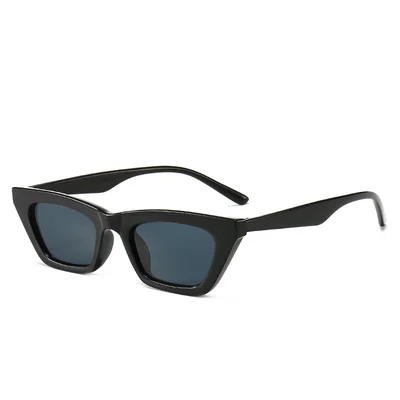 Lentes De Sol Vintage Clara Negro By Rebel.