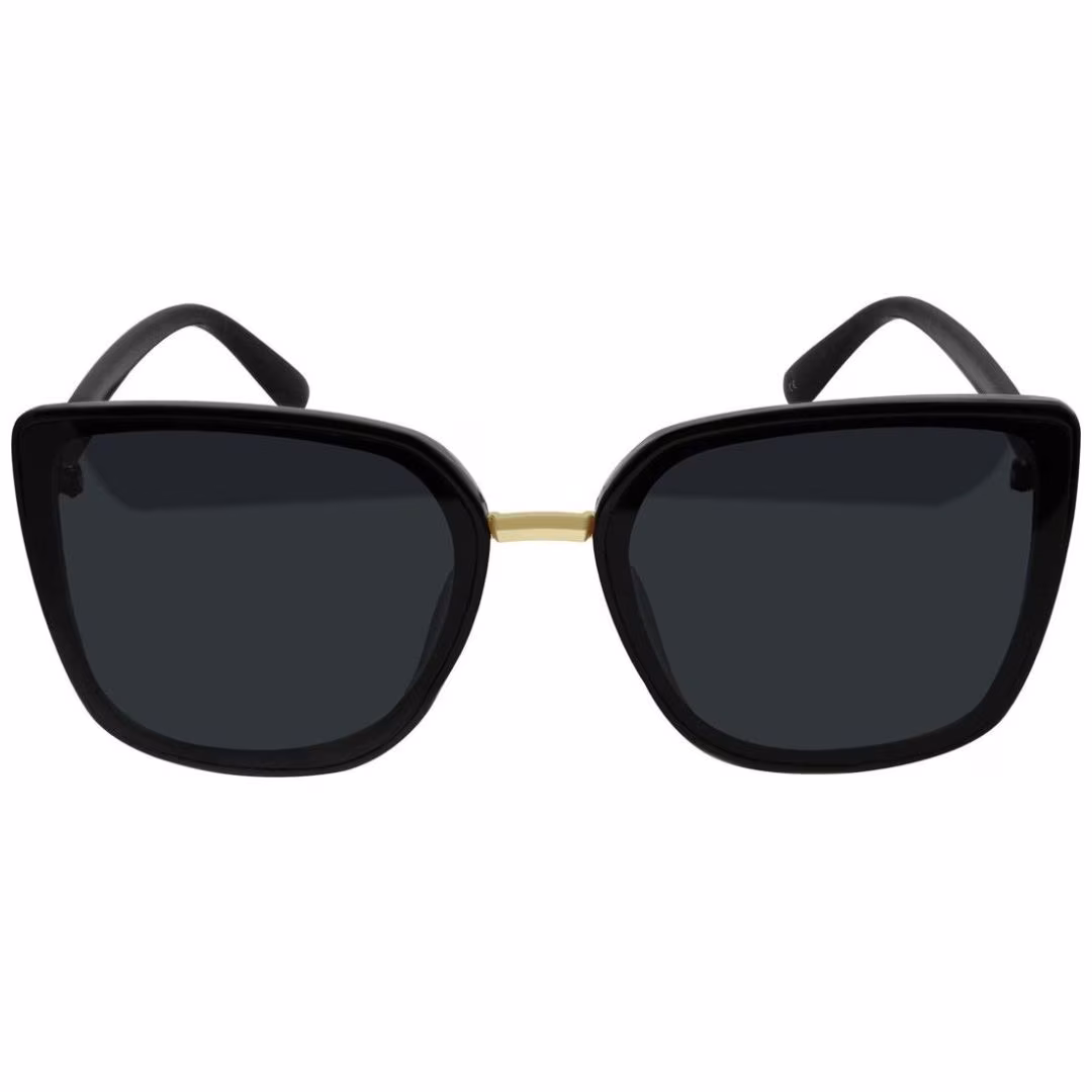 Lentes de Sol Cuadrados Pasta y Micas Negras Mossimo