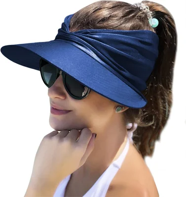 Sombrero Con Visera De Ala Ancha Para Mujer