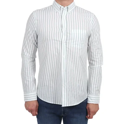 Camisa Rayas Manga Larga Bruno Magnani para Hombre