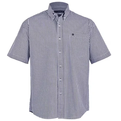 Camisa Casual Cuadros Regular Fit Cavalatti Manga Corta para Hombre