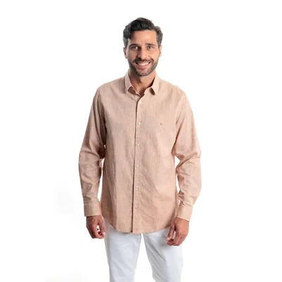 Camisa Regular Fit Kenneth Cole Manga Corta para Hombre