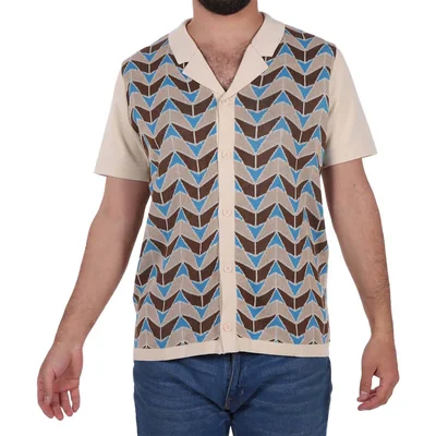 Camisa Polo Manga Corta Tejida Ted Lapidus para Hombre