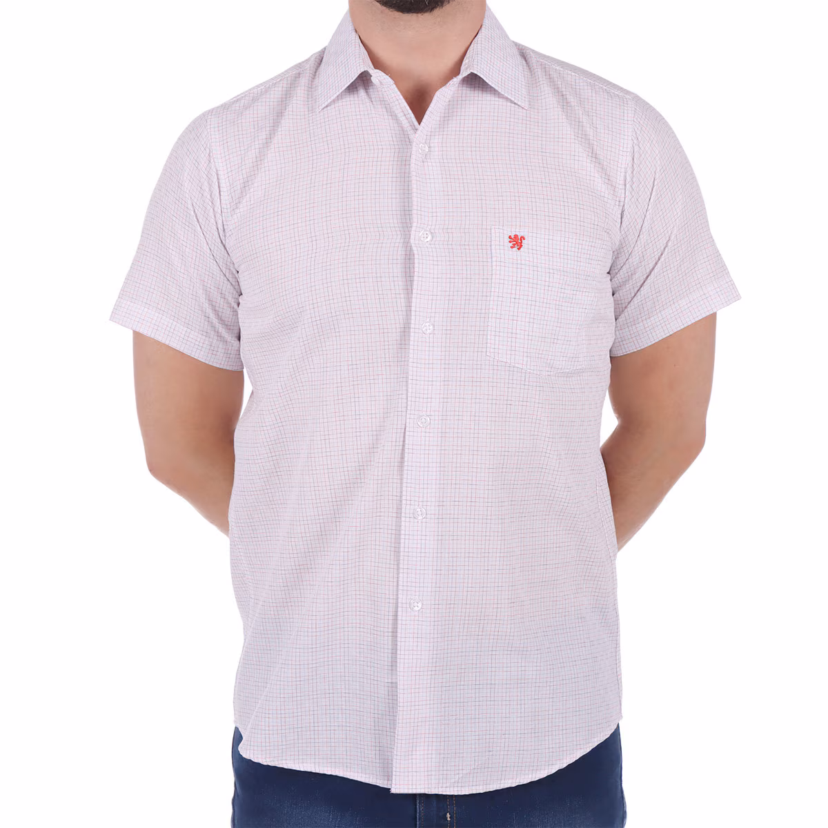 Camisa Cuadros Regular Fit Algodón Manchester Hombre