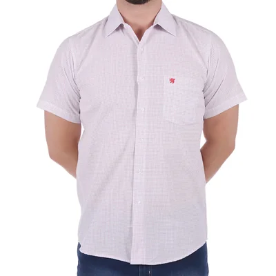 Camisa Cuadros Regular Fit Algodón Manchester Hombre