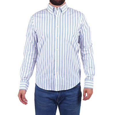 Camisa Manga Larga Rayas Tejido Poplin J.opus para Hombre