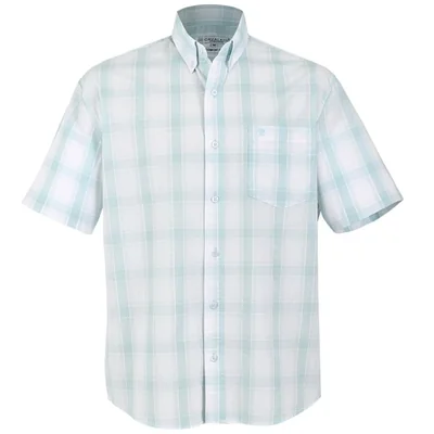 Camisa Casual Manga Corta Cavalatti Cuadros para Hombre