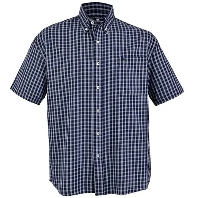 Camisa Casual Manga Corta Cavalatti Cuadros para Hombre