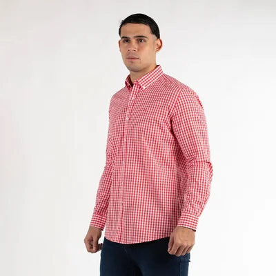 Camisa Casual Oscar de la Renta Manga Larga para Hombre