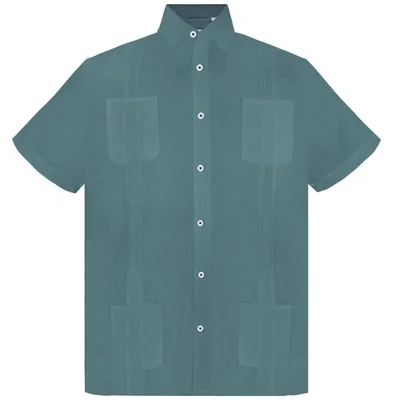 Guayabera Jade Manga Corta Comfort para Hombre