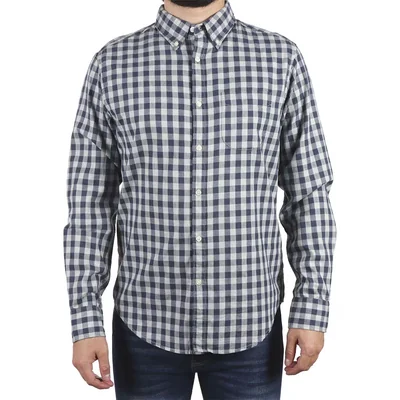 Camisa Cuadros Algodón Regular Fit J.opus para Hombre
