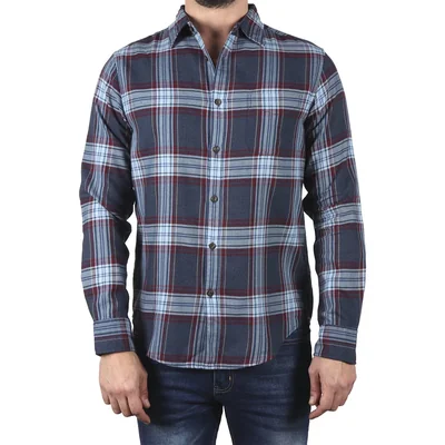 Camisa Cuadros Tartán Tejido Premium J.opus para Hombre