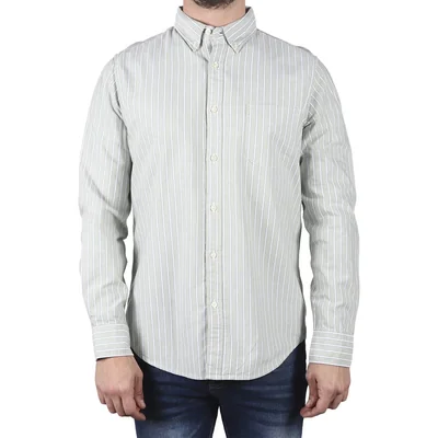 Camisa Casual Cuello Americano Rayas J.opus para Hombre