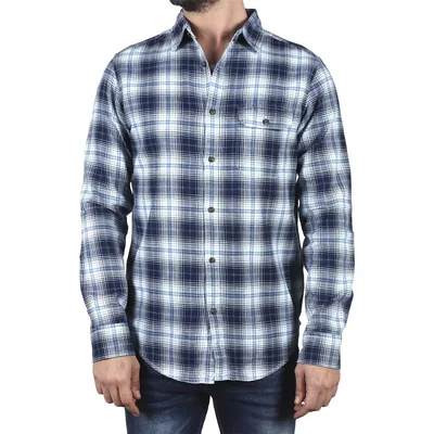 Camisa Manga Larga Cuadros de Algodón J.opus para Hombre