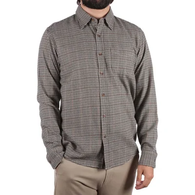 Camisa Franela Diseño Cuadros J.opus para Hombre