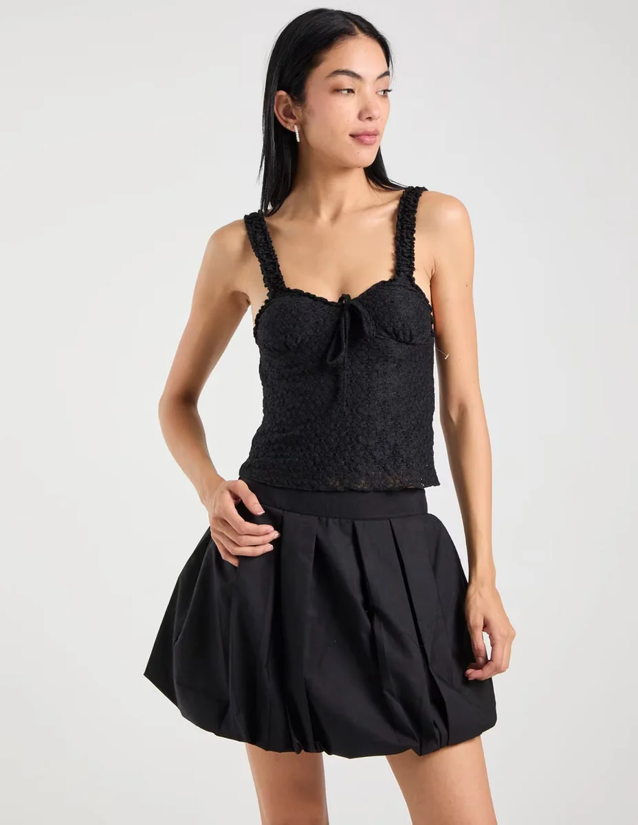 Falda coffee bean para mujer