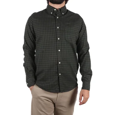 Camisa Manga Larga Cuadros Casual J.opus para Hombre