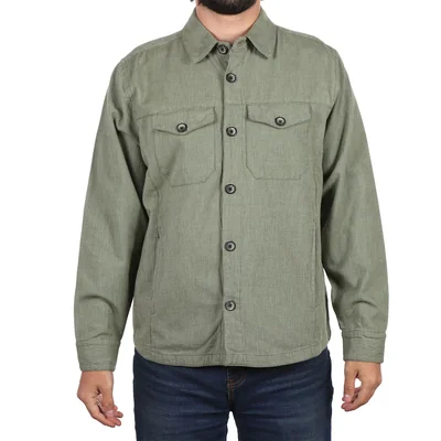 Shacket Hombre Algodón Dobby Estilo Casual Hombre J.opus