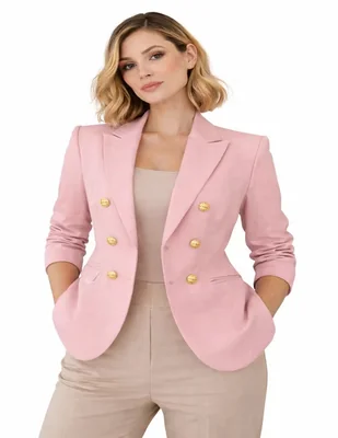 Blazer casual Pecana