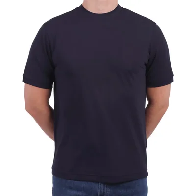 Playera Cuello Redondo Manga Corta Básica Piombo para Hombre