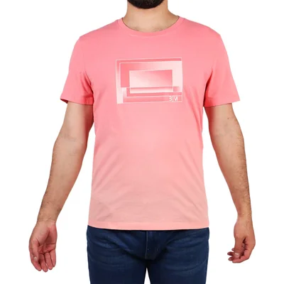 Playera Manga Corta Degradado Gráfico Bruno Magnani para Hombre