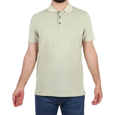 Polo Manga Corta Piqué Fantasía Bruno Magnani para Hombre