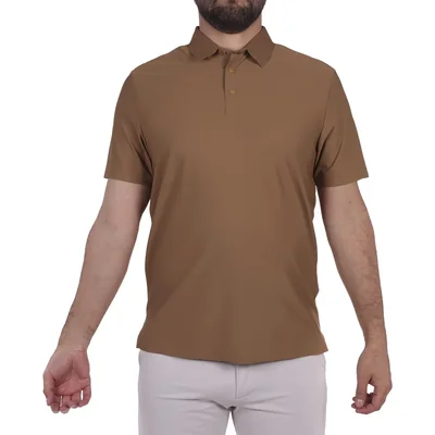 Playera Polo Tela Tech Sin Arrugas Giovanni Gali para Hombre
