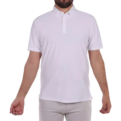 Playera Polo Tela Tech Deportiva Giovanni Gali para Hombre