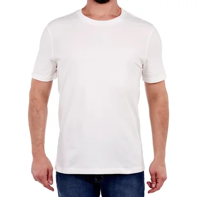 Playera Lisa Manga Corta de Algodón J.opus para Hombre