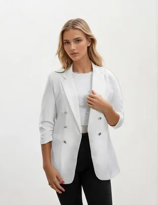 Blazer casual Pecana