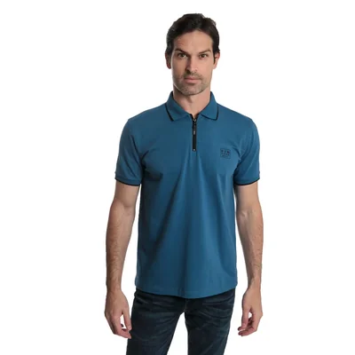 Playera Polo Regular Fit Kenneth Cole Manga Corta para Hombre