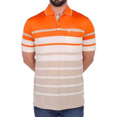Playera Polo Regular Fit Rayas Manchester para Hombre