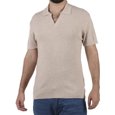 Playera Polo Tejido Texturizado Pierre Cardin Hombre