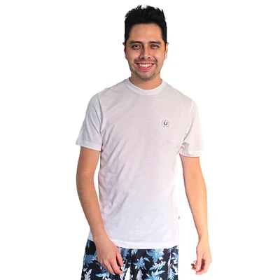 Playera Regular Fit Cuello Redondo U Sport Manga Corta para Hombre