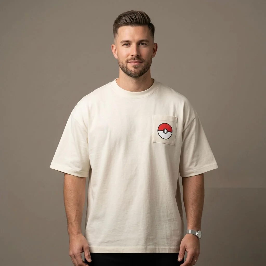 Playera Hombre 845Wz Oversize Pokemon Blastoise