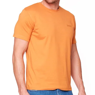 Edward's Playera de Algodón Cuello Redondo Naranja Hombre