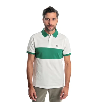 Playera Polo Manga Corta Chaps para Hombre