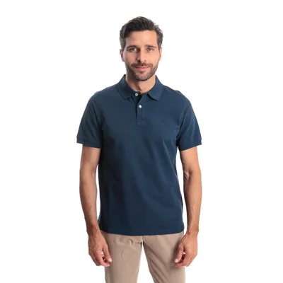 Playera Polo Manga Corta Chaps para Hombre