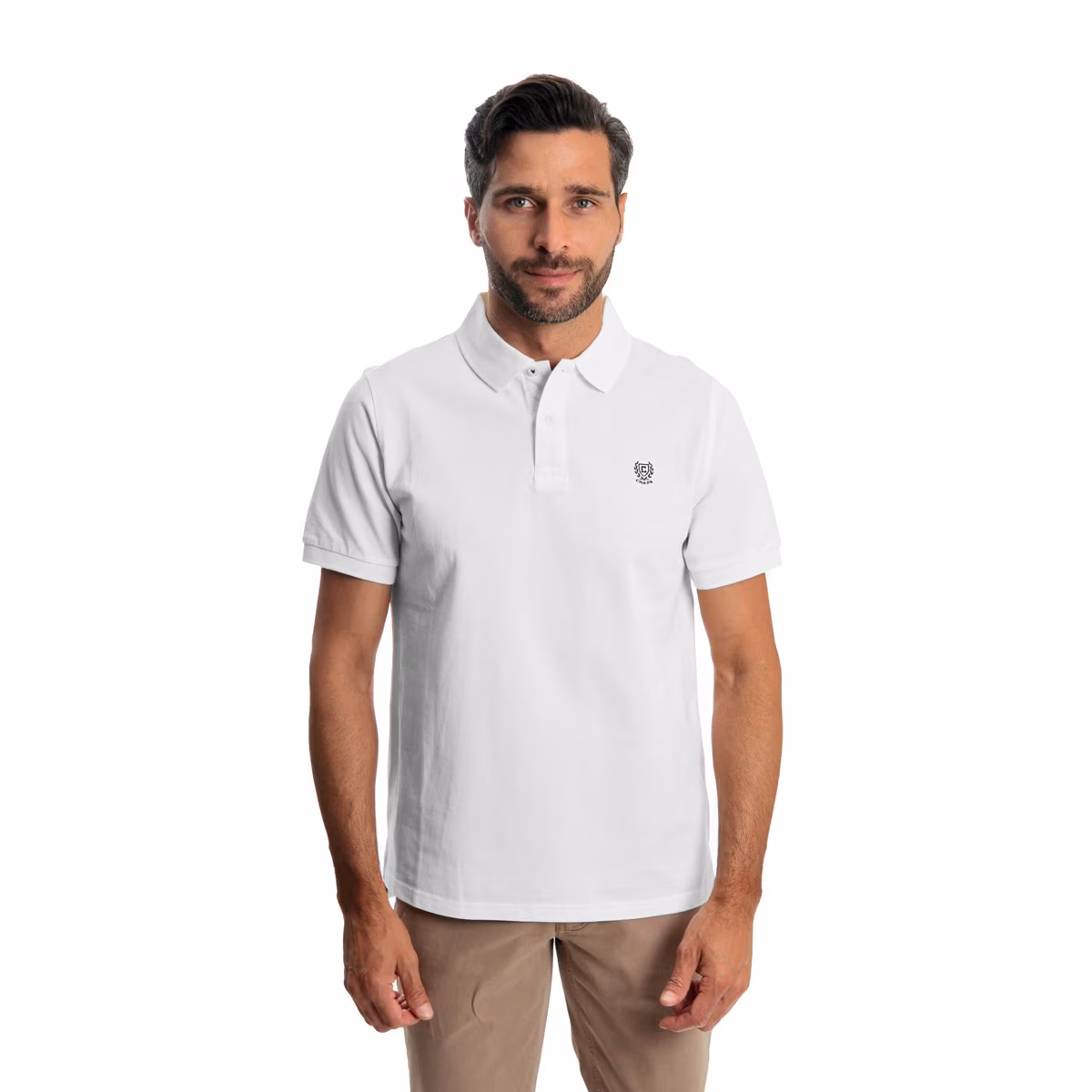 Playera Polo Manga Corta Chaps para Hombre