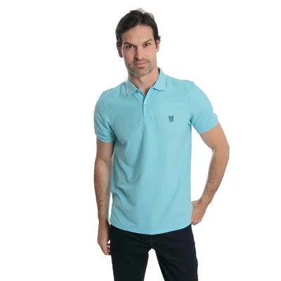 Playera Polo Manga Larga Chaps para Hombre