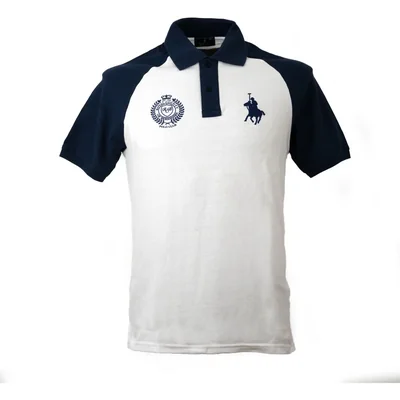 Playera Polo Manga Corta Contraste Polo Club para Hombre