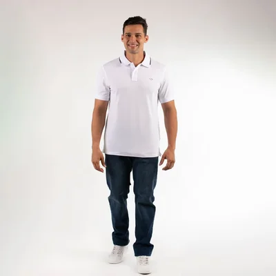 Playera Polo Oscar de la Renta Manga Corta para Hombre