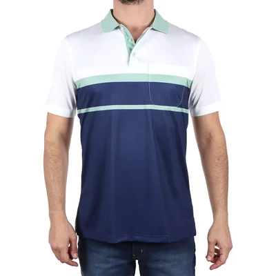 Playera Polo con Bloques de Color Manchester para Hombre