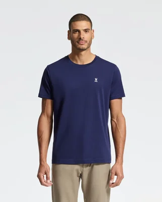 Playera Psycho Bunny Classic Crew Neck Azul